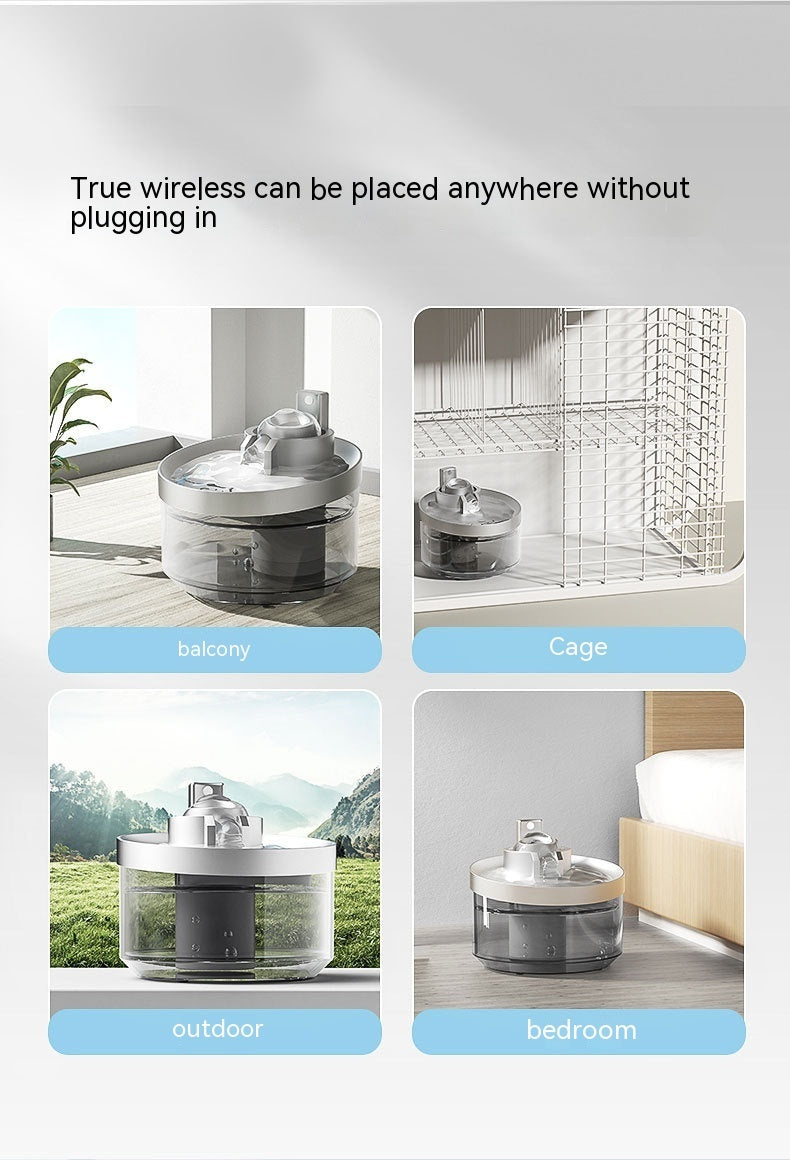 Fontana per gatti Fontana per bevande a induzione wireless