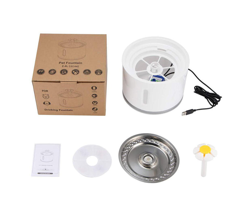 Fontana per gatti alimentata tramite USB 